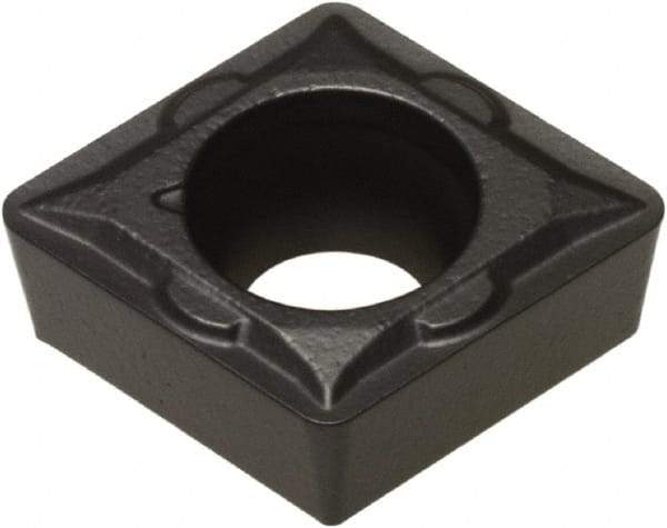 Hertel - CCMT32.50.5 M4 Grade HC1250T Carbide Turning Insert - 80° Diamond, 3/8" Inscr Circle, 5/32" Thick, 0.0079" Corner Radius - Eagle Tool & Supply