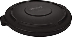 Rubbermaid - Round Lid for Use with 55 Gal Round Trash Cans - Black, For Brute Trash Cans - Eagle Tool & Supply