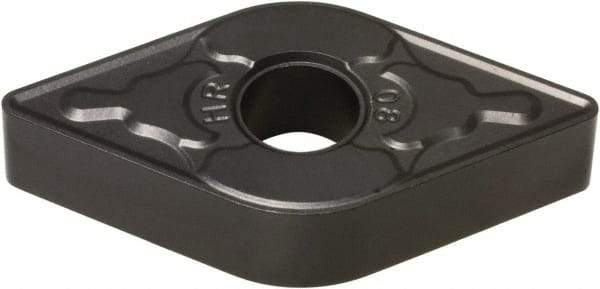 Hertel - DNMG432 1 Grade HC1150T Carbide Turning Insert - Proprietary Finish, 55° Diamond, 1/2" Inscr Circle, 3/16" Thick, 1/32" Corner Radius - Eagle Tool & Supply