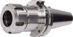 Accupro - 0.48mm to 6.98mm Capacity, 2-1/2" Projection, CAT40 Dual Contact Taper, ER11 Collet Chuck - 5-3/16" OAL - Exact Industrial Supply