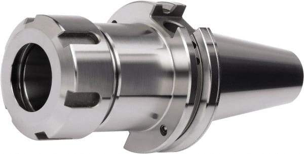 Accupro - 2mm to 20mm Capacity, 6" Projection, CAT50 Dual Contact Taper, ER32 Collet Chuck - 10" OAL - Exact Industrial Supply