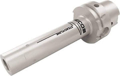 Seco - Combimaster 30.5mm HSK100A Taper Shank Milling Tip Insert Holder & Shank - 185mm Projection, 1.21" Neck Diam, M16 Neck Thread, 30.5mm Nose Diam, 235mm OAL, Steel Tool Holder - Eagle Tool & Supply