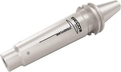 Seco - Combimaster 29.5mm CAT40 Taper Shank Milling Tip Insert Holder & Shank - 159mm Projection, 1.65" Neck Diam, M12 Neck Thread, 23mm Nose Diam, 253.4mm OAL, Steel Tool Holder - Eagle Tool & Supply