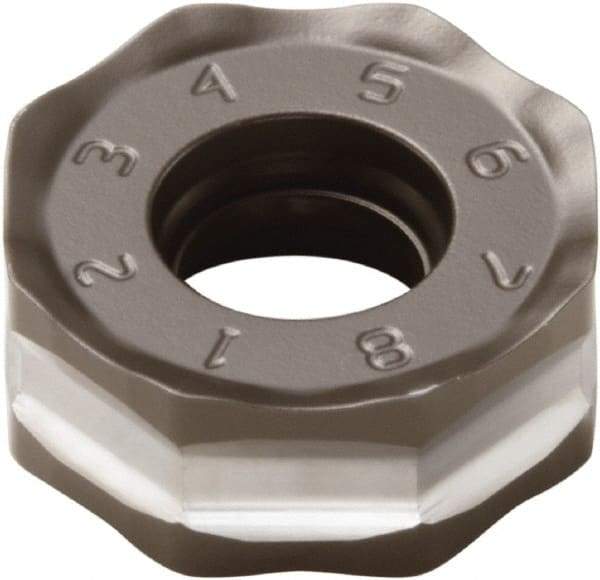 Seco - ONMU050410 E10 Grade MS2050 Carbide Milling Insert - TiAlN/NbN Finish, 0.157" Thick - Eagle Tool & Supply