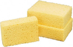 Ability One - 5-3/4" Long x 1-3/4" Wide x 1" Thick Scouring Sponge - Non-Abrasive, Tan - Eagle Tool & Supply