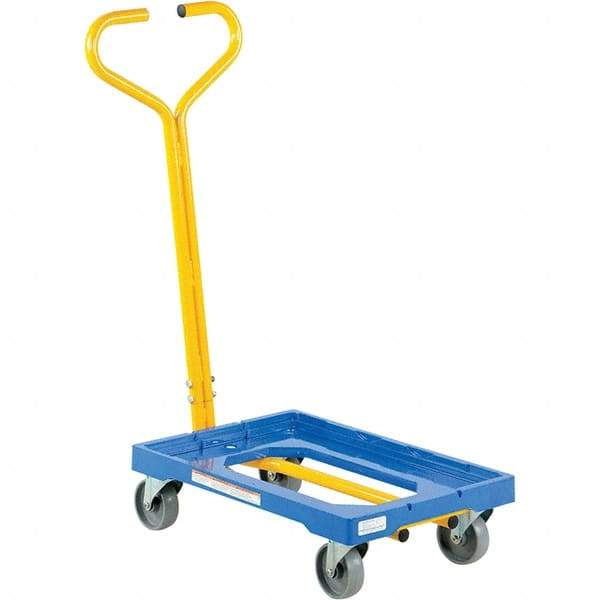Vestil - 500 Lb Capacity Plastic Dolly - 24" Long x 16" Wide - Eagle Tool & Supply