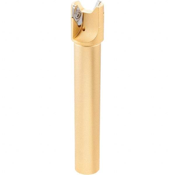 Iscar - 2.37, 2.42, 2.51" Cut Diam, 3/4" Arbor Hole, 2.5mm Max Depth of Cut, 42° Indexable Chamfer & Angle Face Mill - 4 Inserts, OE.. 060405\xB6OEMW 060405-AETN\xB6REMT 1505-LM-76 Insert, Right Hand Cut, 4 Flutes, Through Coolant, Series Heliocto - Eagle Tool & Supply