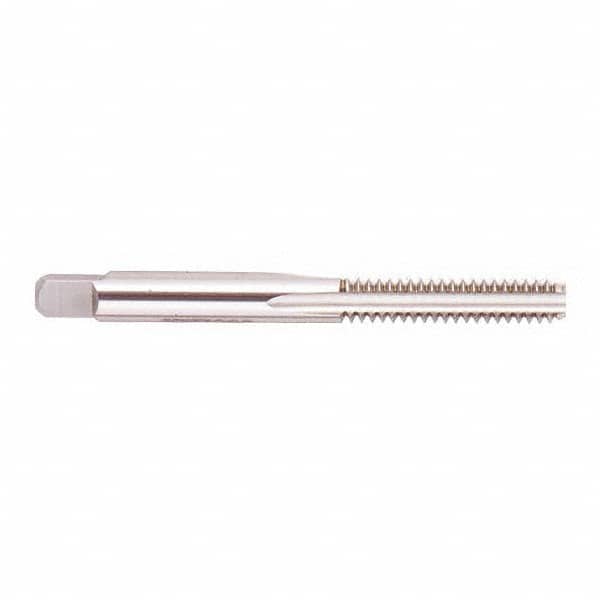 Regal Cutting Tools - 2-12 UNS 6 Flute Bright Finish High Speed Steel Straight Flute Standard Hand Tap - Bottoming, Right Hand Thread, 7-5/8" OAL, 3-9/16" Thread Length, H6 Limit, Oversize - Exact Industrial Supply