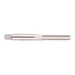 Regal Cutting Tools - #10-36 UNS 4 Flute Bright Finish High Speed Steel Straight Flute Standard Hand Tap - Bottoming, Right Hand Thread, 2-3/8" OAL, 7/8" Thread Length, H2 Limit, Oversize - Exact Industrial Supply