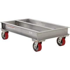 Vestil - 2,000 Lb Capacity Aluminum Dolly - 36" Long x 24" Wide - Eagle Tool & Supply