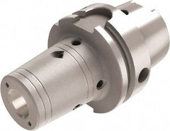 Seco - 1" Hole Diam, HSK100A Taper Shank Shrink Fit Tool Holder & Adapter - 85.3mm Projection, 48mm Nose Diam, Through Coolant - Exact Industrial Supply