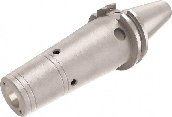 Seco - 1/2" Hole Diam, CAT50 Taper Shank Shrink Fit Tool Holder & Adapter - 63.55mm Projection, 27mm Nose Diam, Through Coolant - Exact Industrial Supply