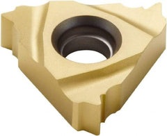 Seco - Series Crownloc, 0.5906" Diam Grade Micrograin 140° Replaceable Drill Tip - Carbide, TiAlN Finish - Eagle Tool & Supply