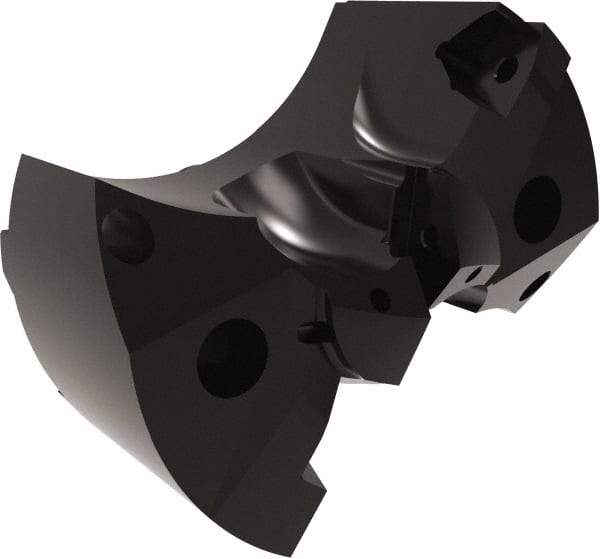 Allied Machine and Engineering - Series APX 95, 98.43mm Max Diam Pilot Insert Drill Head - T-A 2 Pilot Drill, 1-3/8" Pilot Drill Diam, 2 Nonpilot Inserts - Eagle Tool & Supply