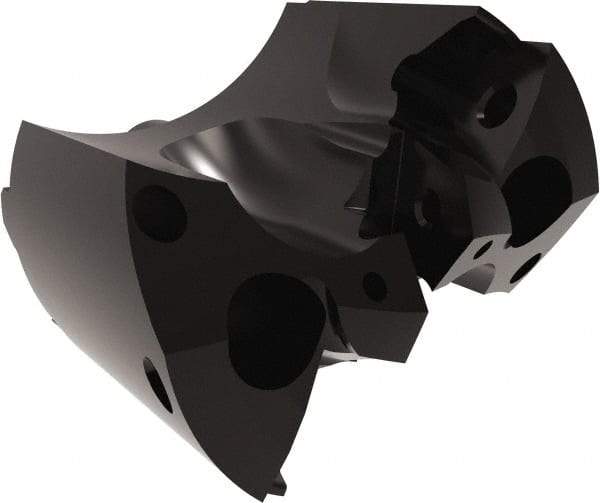 Allied Machine and Engineering - Series APX 38, 38.1mm Max Diam Pilot Insert Drill Head - T-A 0 Pilot Drill, 5/8" Pilot Drill Diam, 2 Nonpilot Inserts - Eagle Tool & Supply