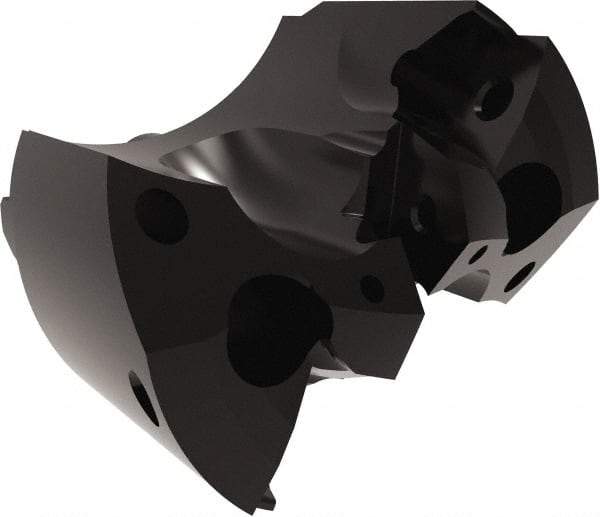 Allied Machine and Engineering - Series APX 38, 40mm Max Diam Pilot Insert Drill Head - T-A 0 Pilot Drill, 11/16" Pilot Drill Diam, 2 Nonpilot Inserts - Eagle Tool & Supply