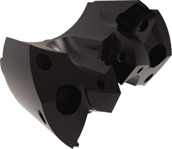 Allied Machine and Engineering - Series APX 44, 44.45mm Max Diam Pilot Insert Drill Head - T-A 1 Pilot Drill, 7/8" Pilot Drill Diam, 2 Nonpilot Inserts - Eagle Tool & Supply