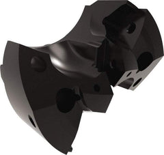 Allied Machine and Engineering - Series APX 51, 56.36mm Max Diam Pilot Insert Drill Head - T-A 1 Pilot Drill, 13/16" Pilot Drill Diam, 2 Nonpilot Inserts - Eagle Tool & Supply