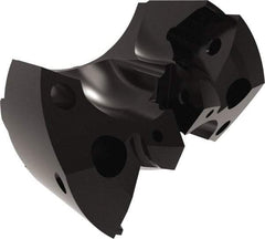 Allied Machine and Engineering - Series APX 51, 53mm Max Diam Pilot Insert Drill Head - T-A 1 Pilot Drill, 27/32" Pilot Drill Diam, 2 Nonpilot Inserts - Eagle Tool & Supply