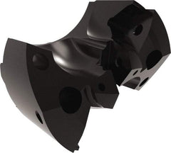 Allied Machine and Engineering - Series APX 51, 51.6mm Max Diam Pilot Insert Drill Head - T-A 1 Pilot Drill, 25/32" Pilot Drill Diam, 2 Nonpilot Inserts - Eagle Tool & Supply