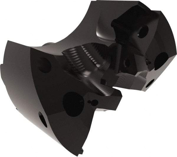 Allied Machine and Engineering - Series APX 57, 57mm Max Diam Pilot Insert Drill Head - GEN3SYS 22 Pilot Drill, 29/32" Pilot Drill Diam, 2 Nonpilot Inserts - Eagle Tool & Supply