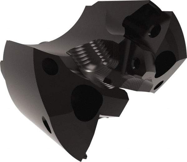 Allied Machine and Engineering - Series APX 38, 40mm Max Diam Pilot Insert Drill Head - GEN3SYS 17 Pilot Drill, 11/16" Pilot Drill Diam, 2 Nonpilot Inserts - Eagle Tool & Supply