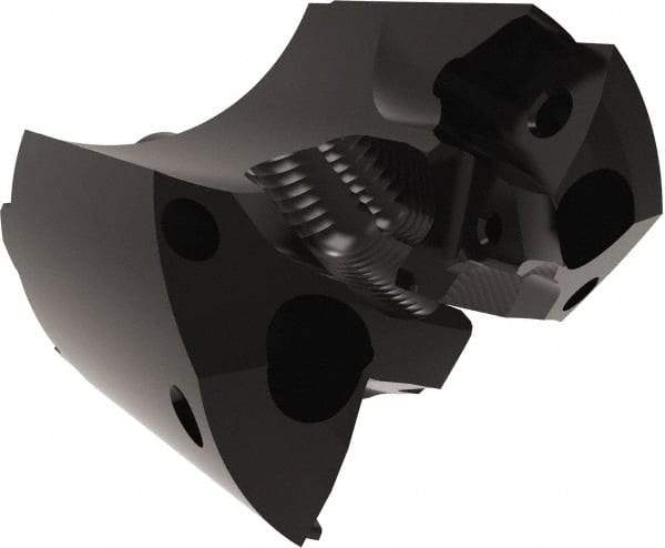 Allied Machine and Engineering - Series APX 38, 38mm Max Diam Pilot Insert Drill Head - GEN3SYS 15 Pilot Drill, 5/8" Pilot Drill Diam, 2 Nonpilot Inserts - Eagle Tool & Supply
