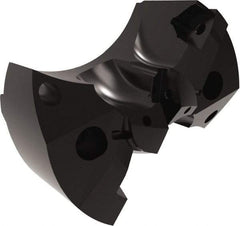 Allied Machine and Engineering - Series APX 89, 94mm Max Diam Pilot Insert Drill Head - T-A 2 Pilot Drill, 1-1/4" Pilot Drill Diam, 2 Nonpilot Inserts - Eagle Tool & Supply