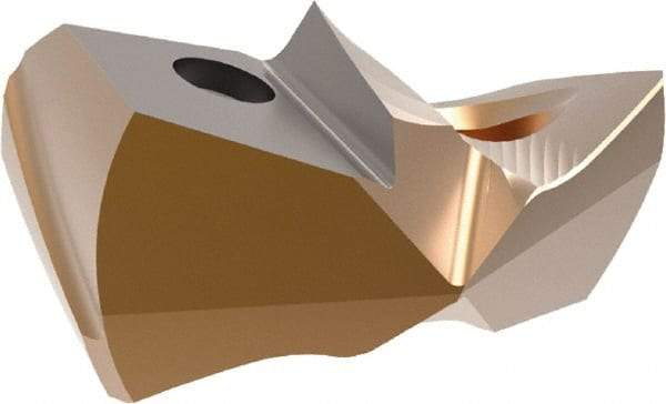 Allied Machine and Engineering - 9/16" Diam, Seat Code 14, 140° Included Angle Spade Drill Insert - AM300 Coated, Carbide, Grade K35, Series GEN3SYS XT - Eagle Tool & Supply