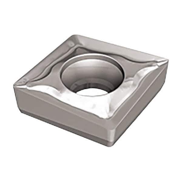 Allied Machine and Engineering - XCET040102 27Q Grade H210T Carbide Indexable Drill Insert - Uncoated, 0.177" Inscribed Circle - Eagle Tool & Supply