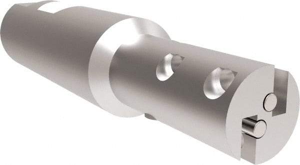 Allied Machine and Engineering - 24.61mm Cut Diam, 25mm Shank Diam, Internal/External Indexable Thread Mill - Multiple Insert Styles, 25.4mm Insert Size, Toolholder Style THP, 114.3mm OAL - Eagle Tool & Supply