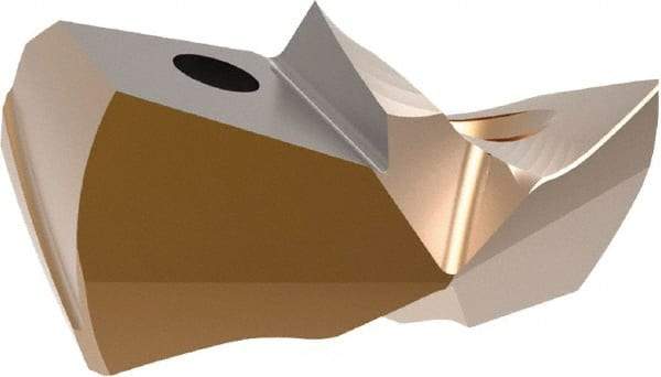 Allied Machine and Engineering - 1" Diam, Seat Code 24, 140° Included Angle Spade Drill Insert - AM300 Coated, Carbide, Grade K35, Series GEN3SYS XT - Eagle Tool & Supply