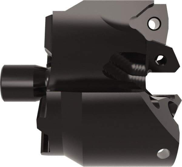 Allied Machine and Engineering - Series APX 38, 43mm Max Diam Pilot Insert Drill Head - GEN3SYS 20 Pilot Drill, 13/16" Pilot Drill Diam, 2 Nonpilot Inserts - Eagle Tool & Supply
