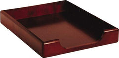 Rolodex - Mahogany Document Organizer - Wood, MDF, Laminate - Eagle Tool & Supply