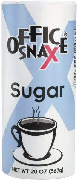 Office Snax - Granulated Fine Sugar - 20 Ounce Granulated Fine Sugar - Eagle Tool & Supply