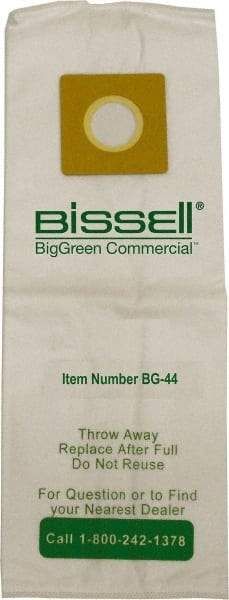 Bissell - Micro Lined Filter Bag - For BG101H, BG102H - Eagle Tool & Supply