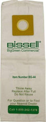 Bissell - Micro Lined Filter Bag - For BG101H, BG102H - Eagle Tool & Supply