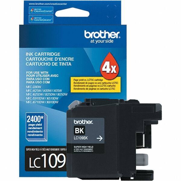 Brother - Black Ink Cartridge - Use with Brother MFC-J4320DW, J4420DW, J4620DW - Eagle Tool & Supply