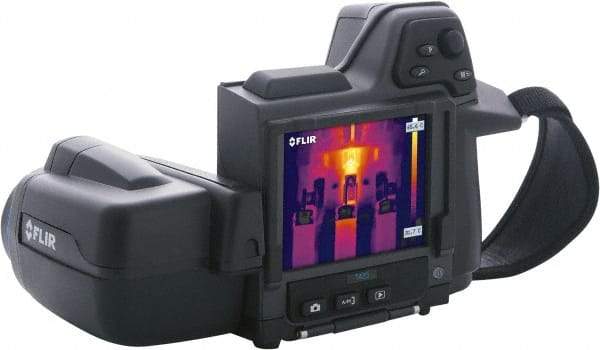 FLIR - -4 to 1,202°F (-20 to 650°C) Thermal Imaging Camera - 3.5" Color LCD Display, 1000 Image Storage Capacity, 320 x 240 Resolution - Eagle Tool & Supply