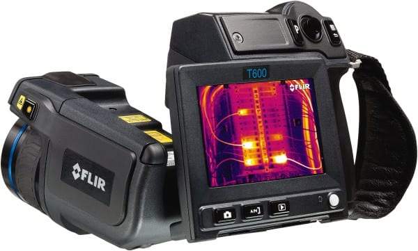 FLIR - -40 to 1,202°F (-40 to 650°C) Thermal Imaging Camera - 4.3" Color LCD Display, 1000 Image Storage Capacity, 480 x 360 Resolution - Eagle Tool & Supply