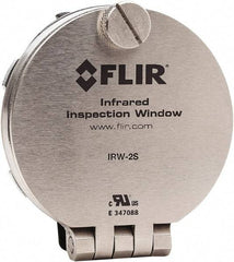 FLIR - 50mm (1.97\x94) Diam, Infrared Viewing Window - 2mm (0.08") Thickness, Use with Thermal Imagers - Eagle Tool & Supply