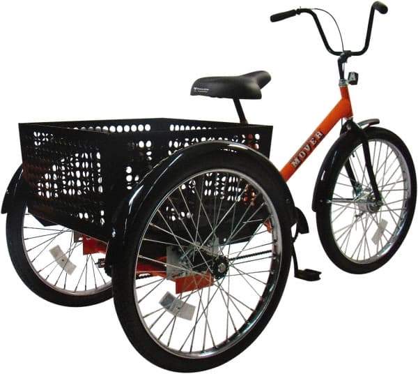 Worksman - Bicycles & Scooters Type: Industrial Tricycle Number of Wheels: 3 - Eagle Tool & Supply
