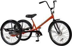 Worksman - Bicycles & Scooters Type: Industrial Tricycle Number of Wheels: 3 - Eagle Tool & Supply