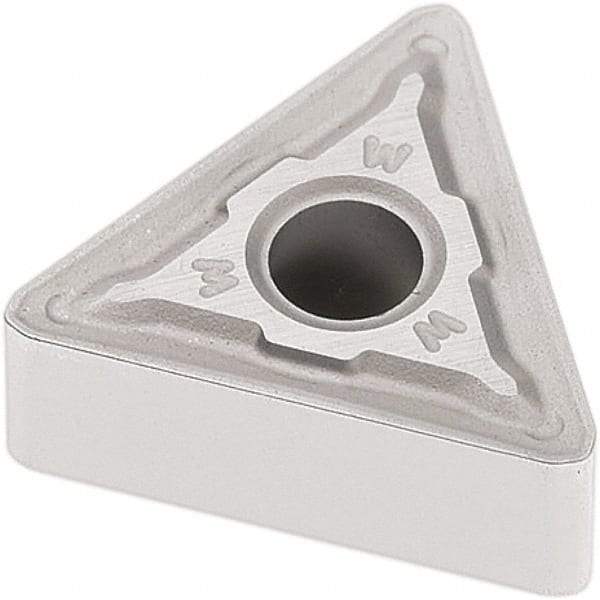Seco - TNMX333 W-M3 Grade TP1501 Carbide Turning Insert - Al2O3 Finish, 60° Triangle, 3/8" Inscr Circle, 3/16" Thick, 3/64" Corner Radius - Eagle Tool & Supply
