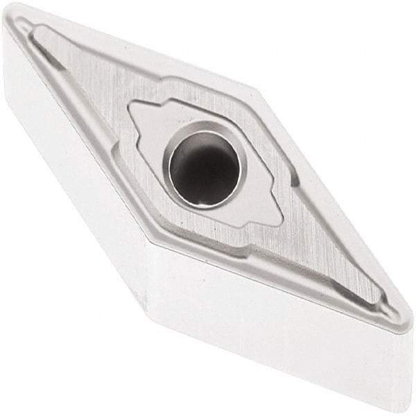 Seco - VNMG332 M3 Grade TP1501 Carbide Turning Insert - Al2O3 Finish, 35° Diamond, 3/8" Inscr Circle, 3/16" Thick, 1/32" Corner Radius - Eagle Tool & Supply