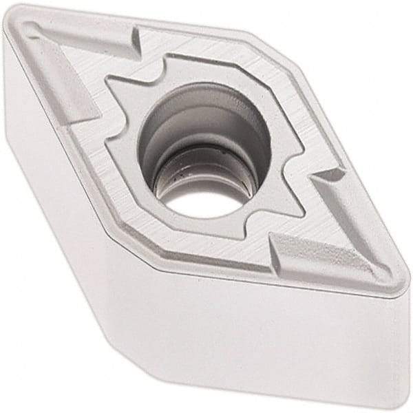 Seco - DNMU331 M3 Grade TP2501 Carbide Turning Insert - Al2O3 Finish, 55° Diamond, 3/8" Inscr Circle, 3/16" Thick, 1/64" Corner Radius - Eagle Tool & Supply