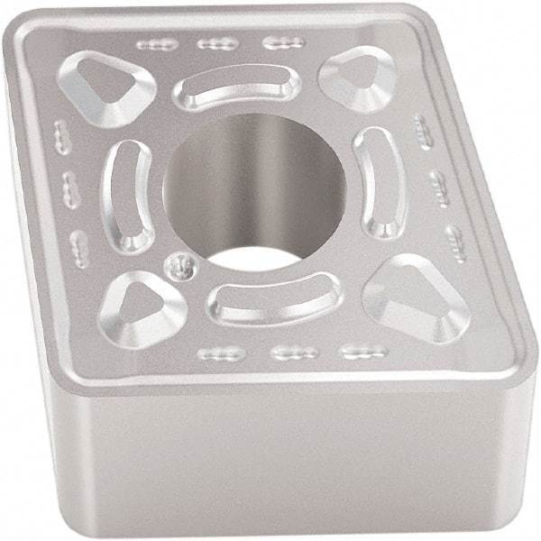 Seco - CNMG434 M6 Grade TP1501 Carbide Turning Insert - Al2O3 Finish, 80° Diamond, 1/2" Inscr Circle, 3/16" Thick, 1/16" Corner Radius - Eagle Tool & Supply