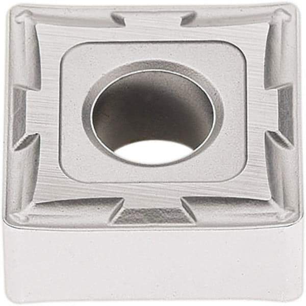 Seco - SNMG432 MF2 Grade TP1501 Carbide Turning Insert - Al2O3 Finish, 90° Square, 1/2" Inscr Circle, 3/16" Thick, 1/32" Corner Radius - Eagle Tool & Supply