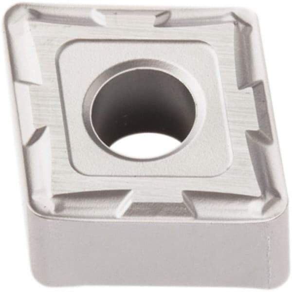 Seco - CNMG433 MF2 Grade TP2501 Carbide Turning Insert - Al2O3 Finish, 80° Diamond, 1/2" Inscr Circle, 3/16" Thick, 3/64" Corner Radius - Eagle Tool & Supply