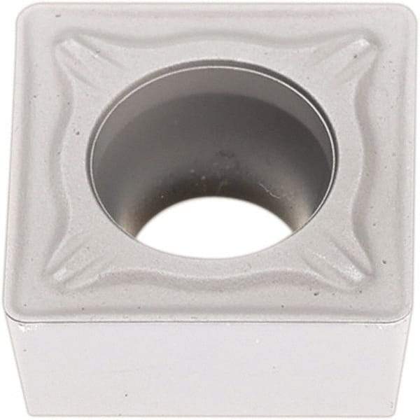 Seco - SCMT432 M5 Grade TP2501 Carbide Turning Insert - Al2O3 Finish, 90° Square, 1/2" Inscr Circle, 3/16" Thick, 1/32" Corner Radius - Eagle Tool & Supply